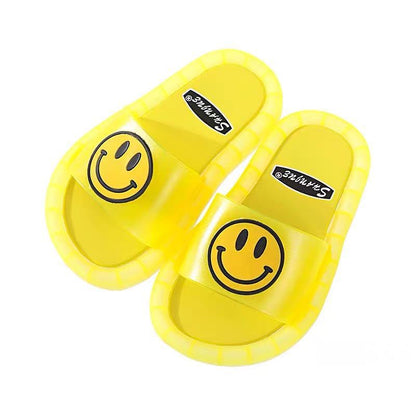 Chinelos infantis com LED para meninos e meninas