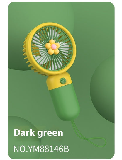 Small Handheld Fan Cute Candy Color Portable Student Gift
