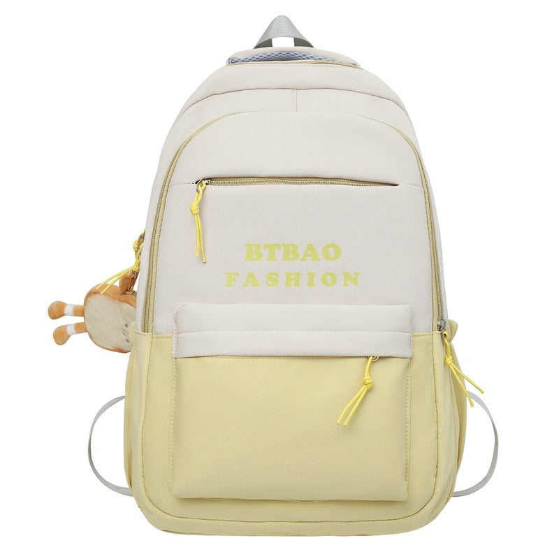 Mochila masculina simples de grande capacidade