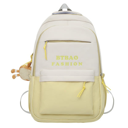 Mochila masculina simples de grande capacidade