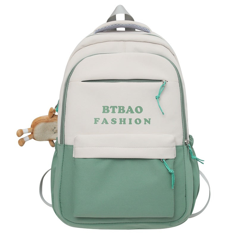 Mochila masculina simples de grande capacidade