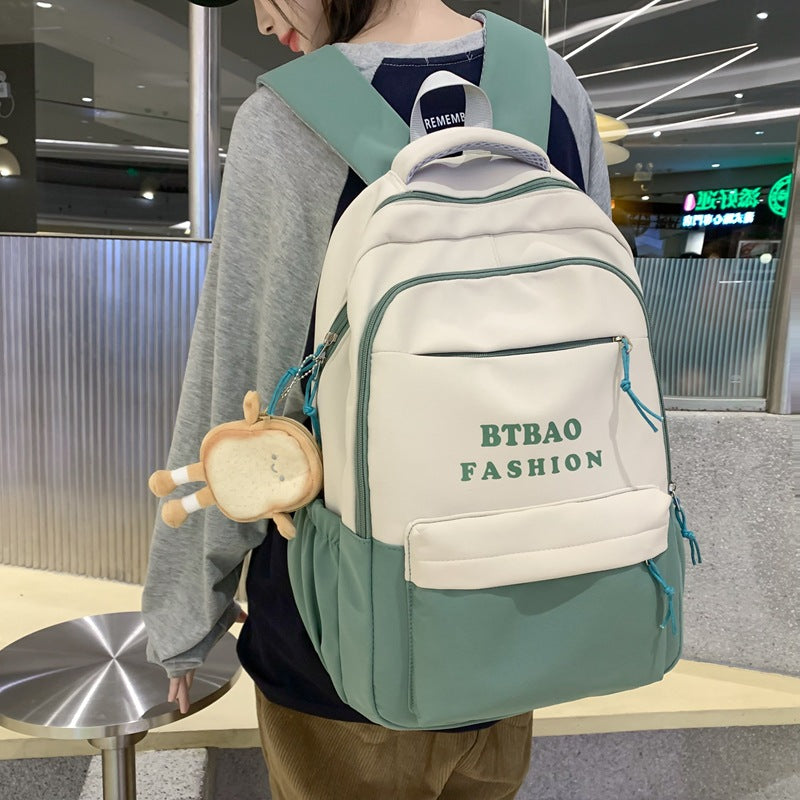 Mochila masculina simples de grande capacidade