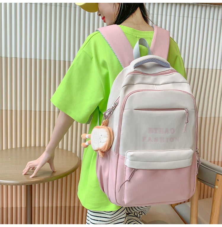 Mochila masculina simples de grande capacidade