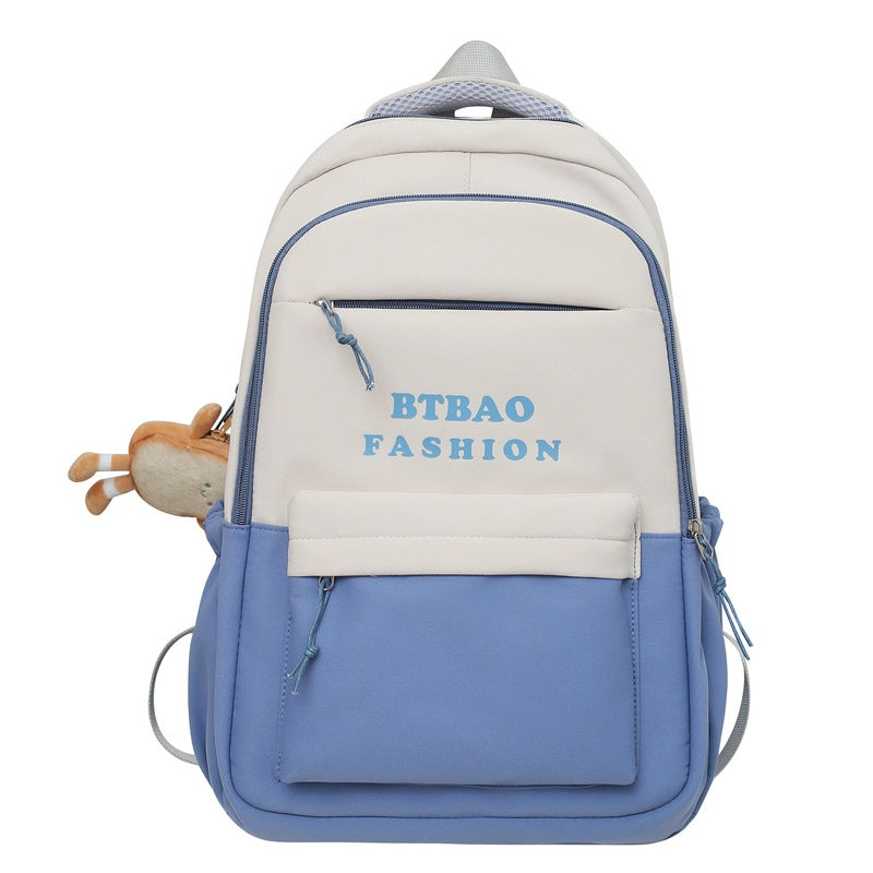 Mochila masculina simples de grande capacidade