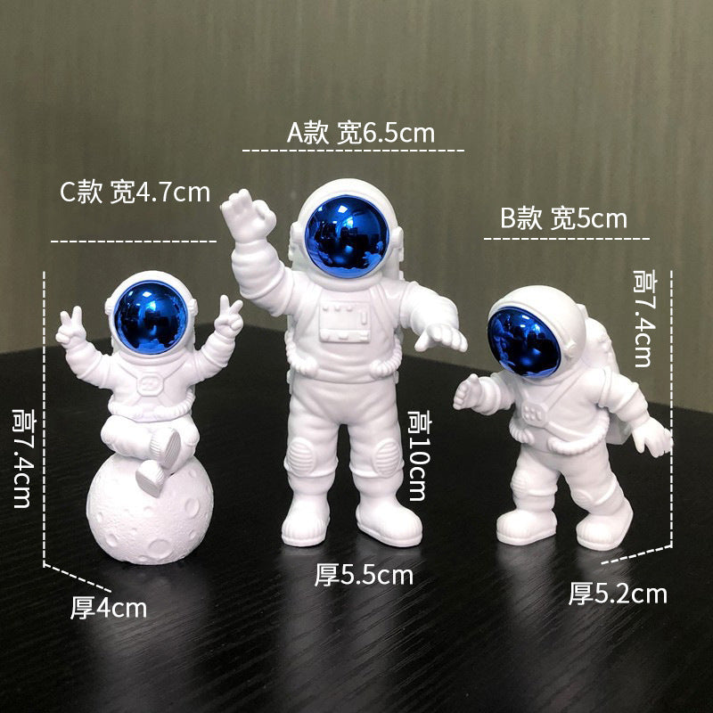 Wholesale astronaut hand model creative astronaut blind box decoration living room TV cabinet decoration birthday gift